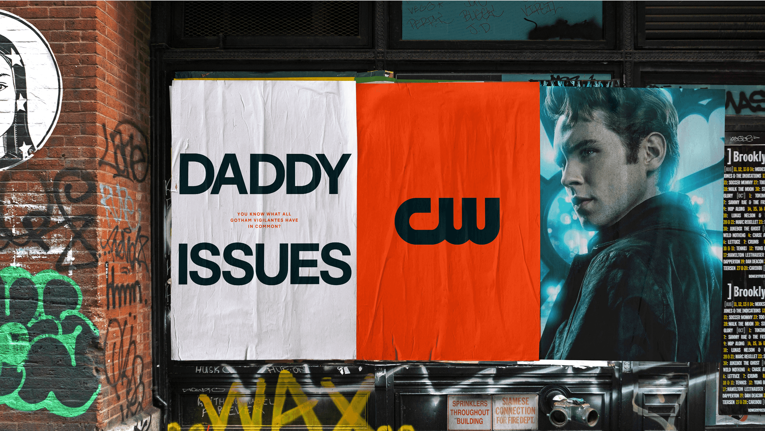 Leading with its voice, The CW brand says what the bigger networks won’t. light-hearted, irreverent, and refreshingly direct. A premium, deadpan type system on clean white backdrops gives the messaging room to hit hard. With wit, warmth, and bold simplicity, the brand injects personality into an entertainment space that’s long overdue for one.