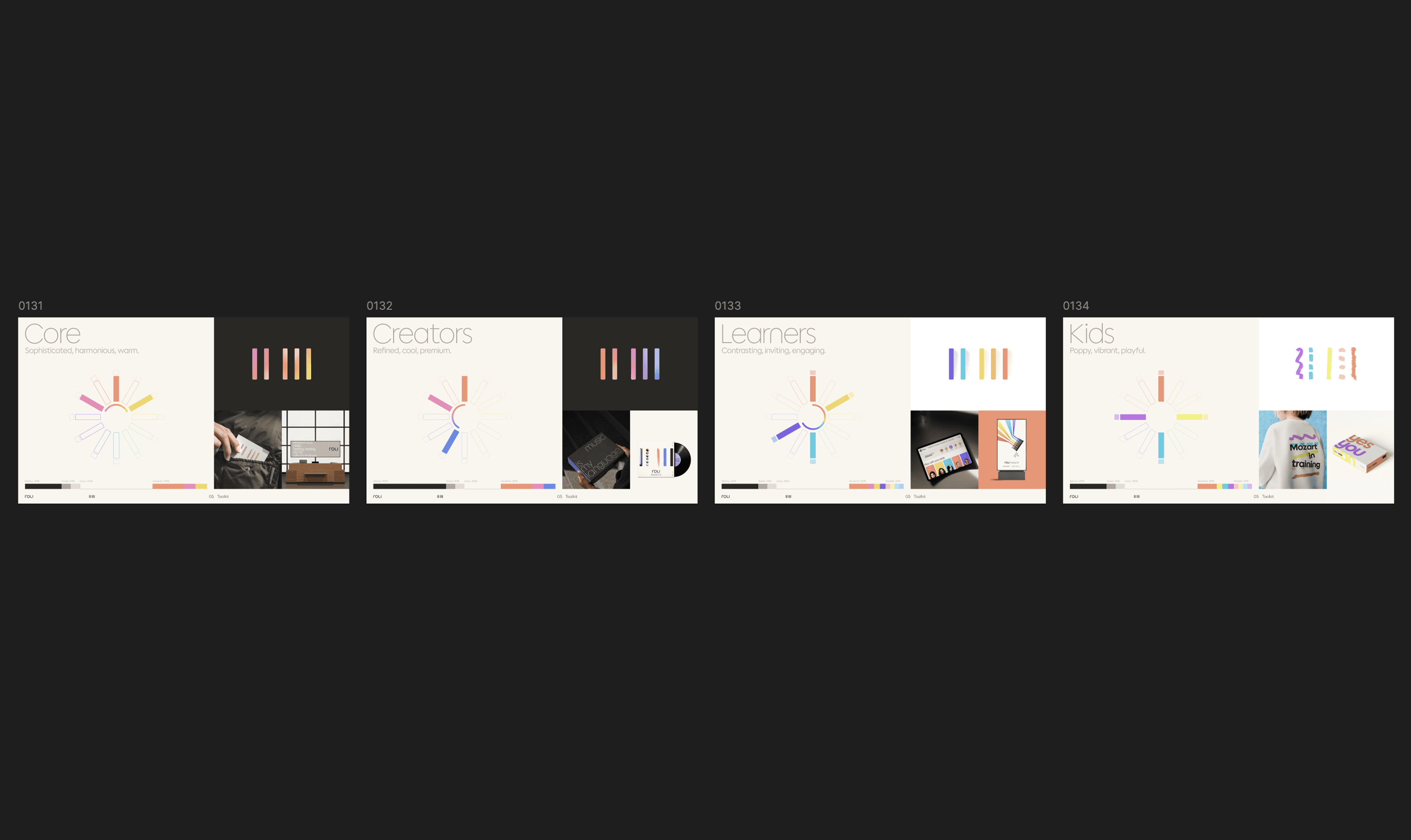 Roli colour palettes for all audiences