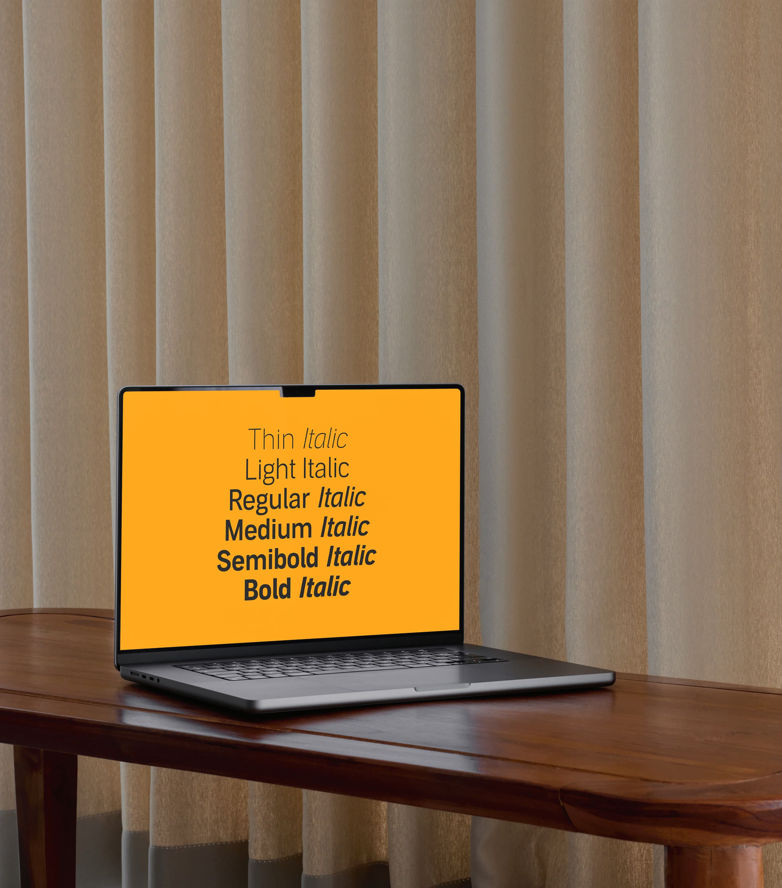 Audible typography