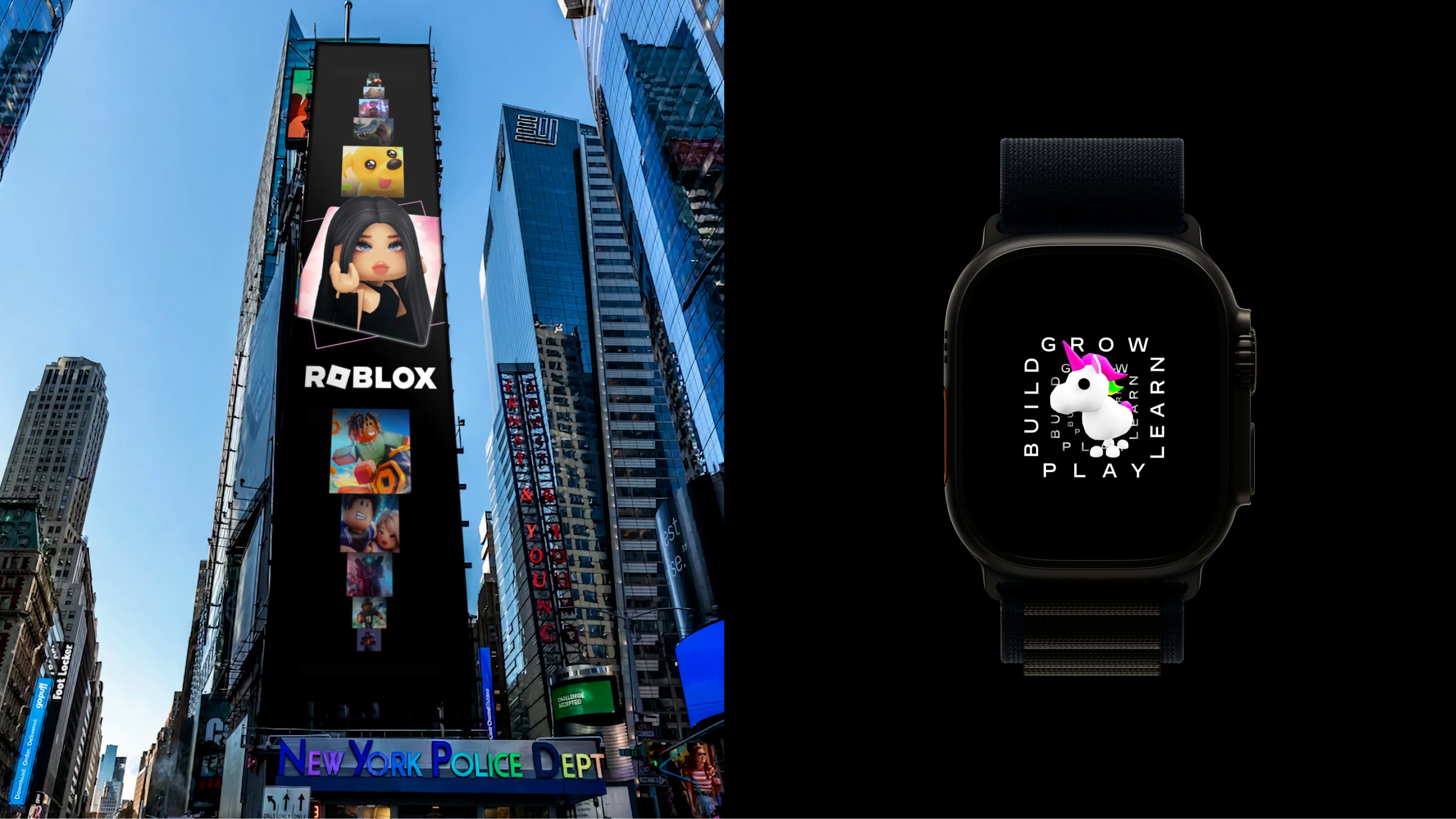 times square and watch