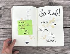 Paradiso notebook sketch