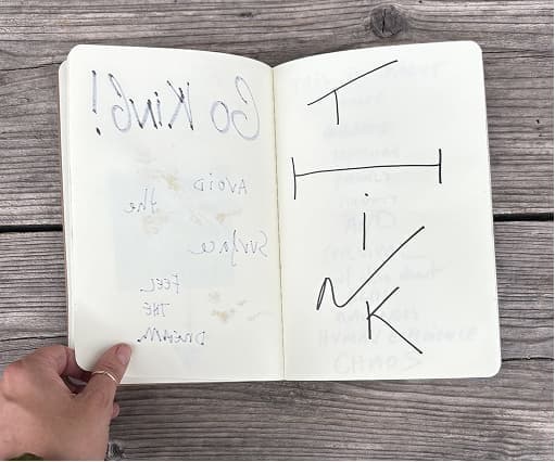 Paradiso notebook detail