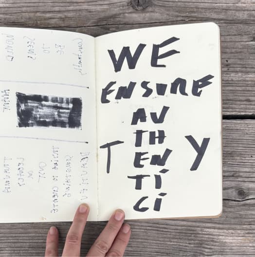 Paradiso notebook spread