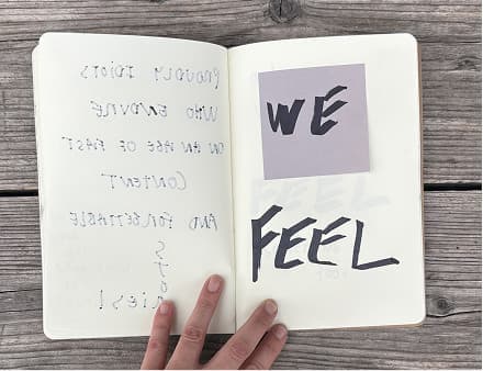 Paradiso notebook — we feel