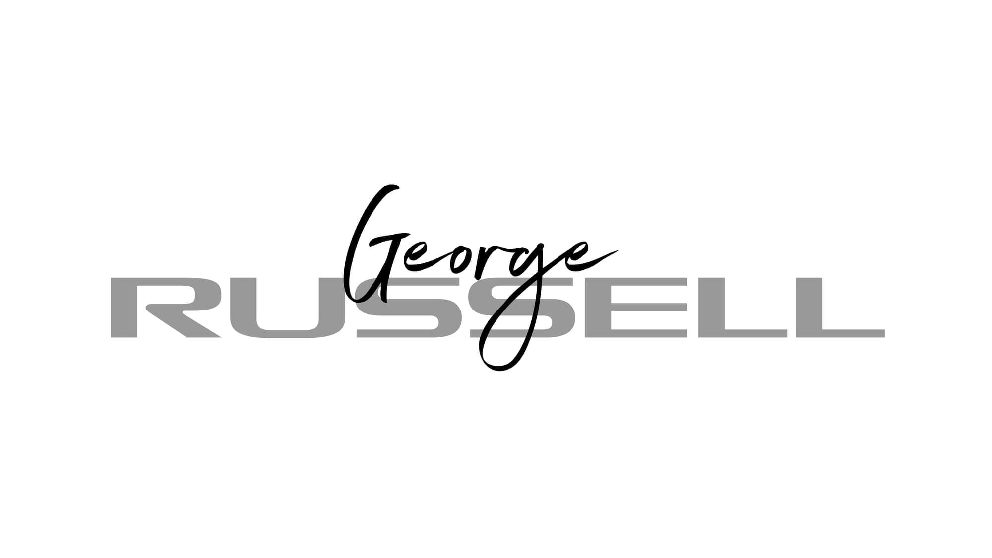 George Russell typography