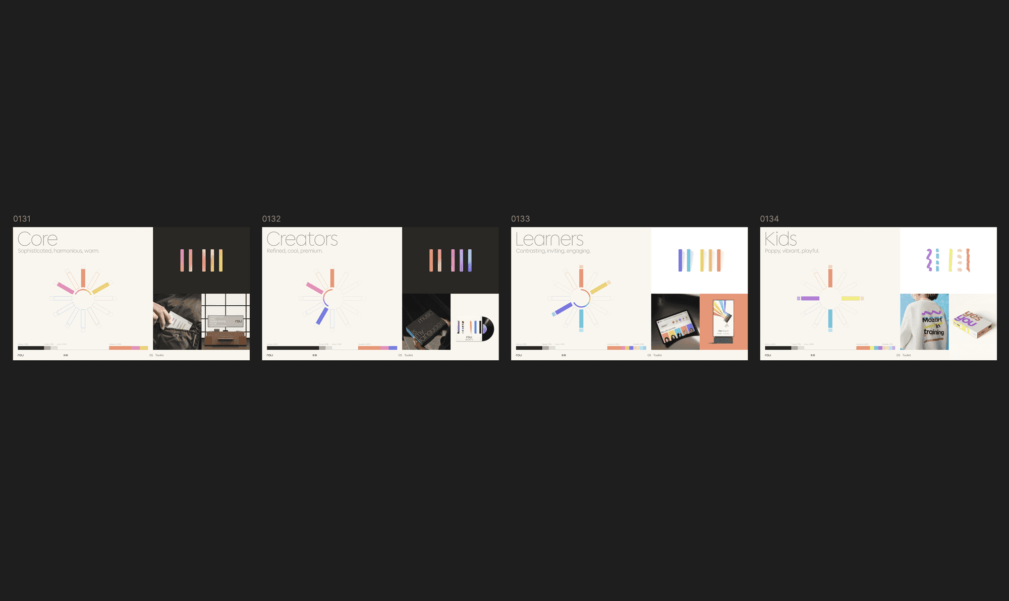 Roli colour palettes for all audiences