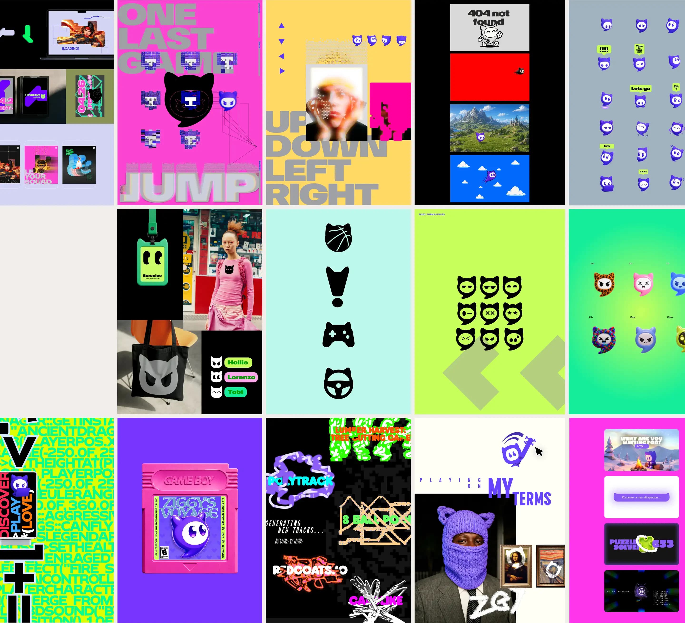 CrazyGames — brand moodboard